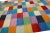 Multicolor Geometric Modern Flatweave Kilim Wool Rug For Sale In New York - Image 6 of 7