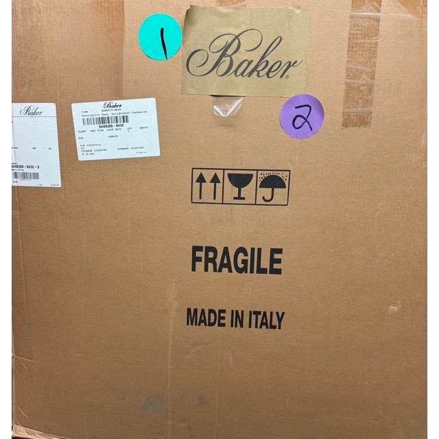 Contemporary Barbara Barry Collection for Baker Furniture Modern Enlightened Chandelier For Sale - Image 12 of 12