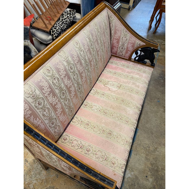 Late 19th Century Swedish Early 20th Century Settee For Sale - Image 5 of 7