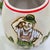1970s Ceramarte Bavarian Courting Couple Ceramic Decanter & 6 Shot Glasses For Sale - Image 9 of 14