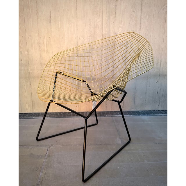 Diamond Chair by Harry Bertoia for Knoll International, 1980s For Sale - Image 11 of 15