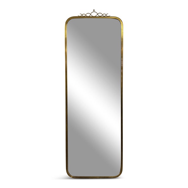 Vintage Brass Mirror by Munchner Zierspiegel, 1960s For Sale - Image 13 of 13