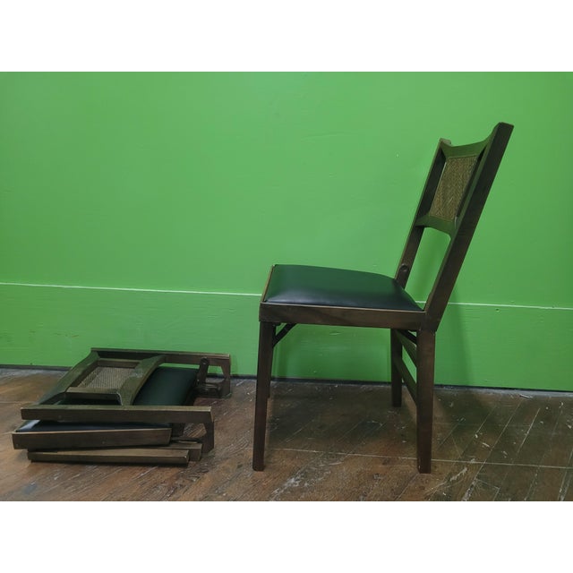 Mid-Century Modern Mid 20th Century Leg-O-Matic Collapsible Chairs For Sale - Image 3 of 11