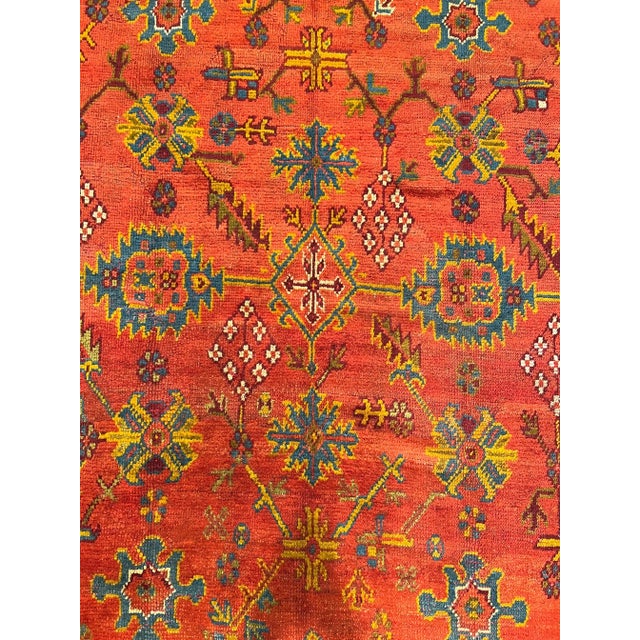 Antique Turkish Oushak rugs have been woven in Western Turkey since the beginning of the Ottoman period. Historians...