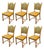 Set of Six Danish Oak Dining Chairs by Henning Kjærnulf For Sale