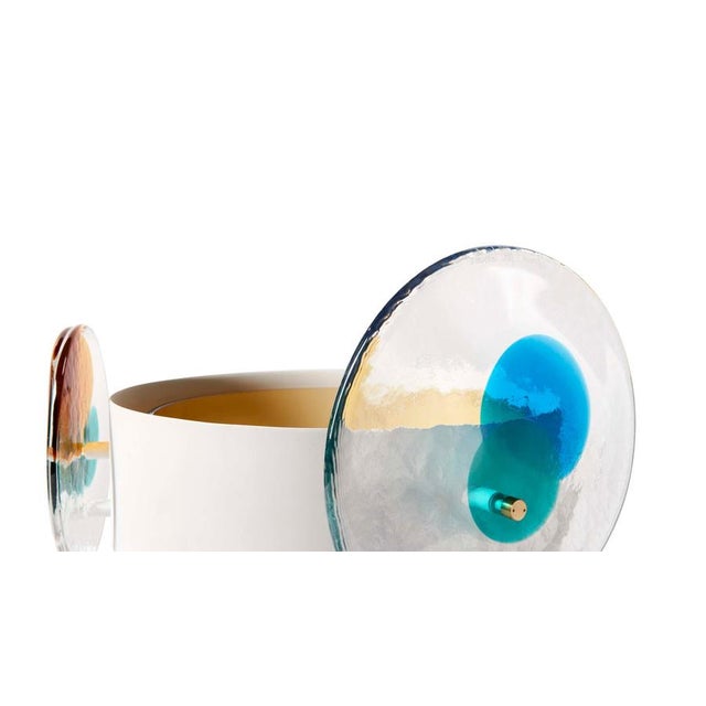 Wood Colourdisc Vases by Bethan Laura for Cassina, Set of 4 For Sale - Image 6 of 18