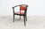 Baumann Armchairs Model Diese in Colour Wengé and Red from Pagnon Pelhaître, Set of 6 For Sale - Image 11 of 18