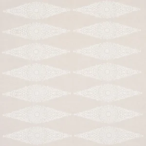 Schumacher Tasmin Embroidery Fabric In Natural