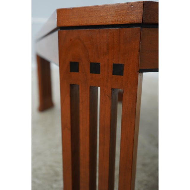 Stickley 21st Century Collection Cherry Coffee Table For Sale - Image 12 of 14