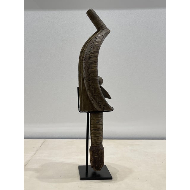 Brass & Copper & Leather Kota Reliquary, Gabon, 1925 For Sale - Image 13 of 14