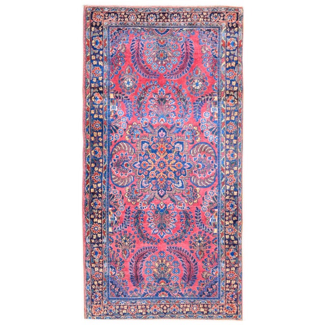 Early 20th Century Vintage Sarouk Rug For Sale - Image 10 of 10