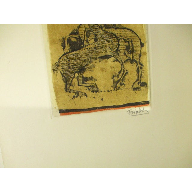 1970s Johnny Gotthard Friedlaender Etchings --A Pair of 2 For Sale - Image 5 of 9