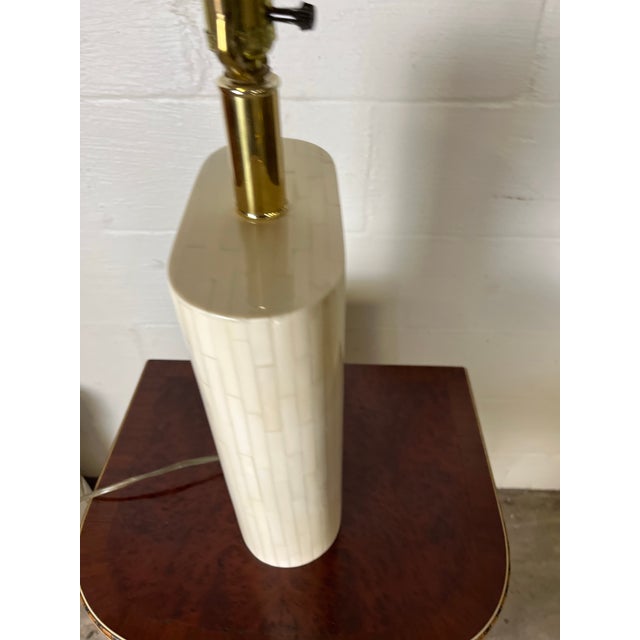 Enrique Garcel Vintage Enrique Garcel Tessellated Table Lamp For Sale - Image 4 of 7