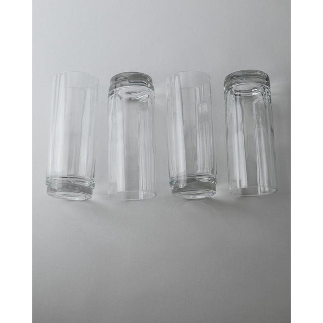 Contemporary Vintage talian Murano Water Glasses, 1980s, Set of 4 For Sale - Image 3 of 12