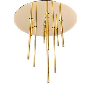 Vintage Hollywood Regency Ceiling Lamp, 1990s For Sale