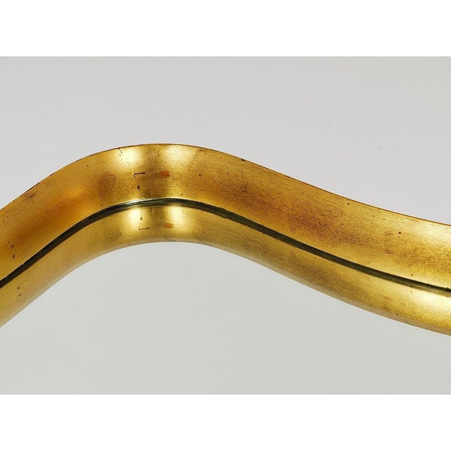 Austrian Gilt Wood Mirror by Max Welz Vienna, 1940s For Sale - Image 16 of 18