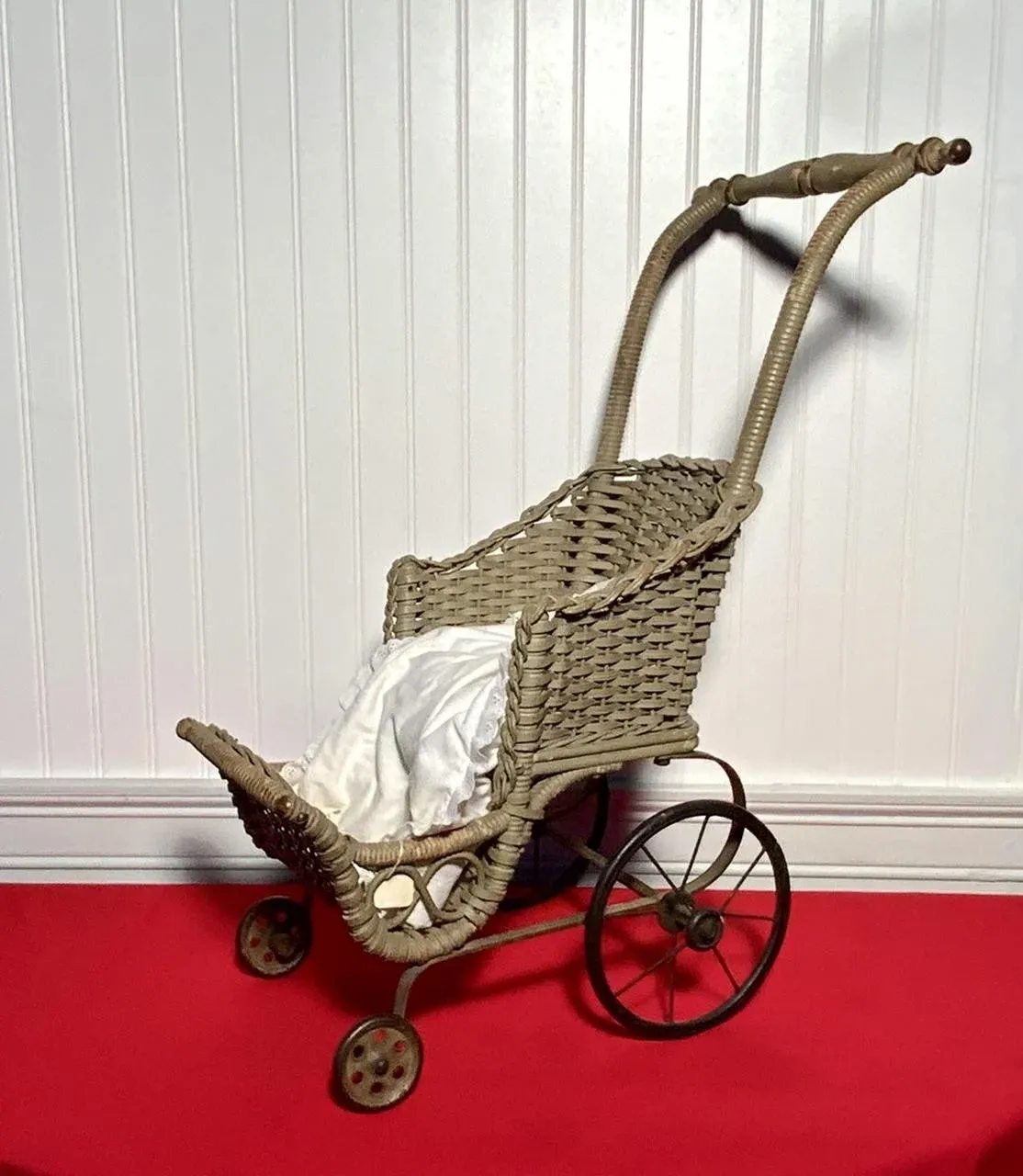 Antique Decorative Child's Perambulator Baby Carriage | Chairish