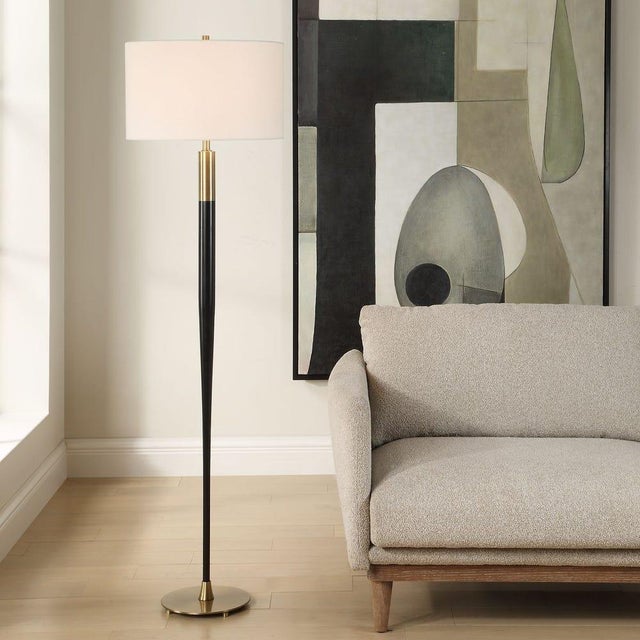 Not Yet Made - Made To Order Tuxedo Floor Lamp For Sale - Image 5 of 6