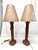 Vintage Faux Bamboo Table Lamps With Patinated Finish, Pair For Sale - Image 9 of 12