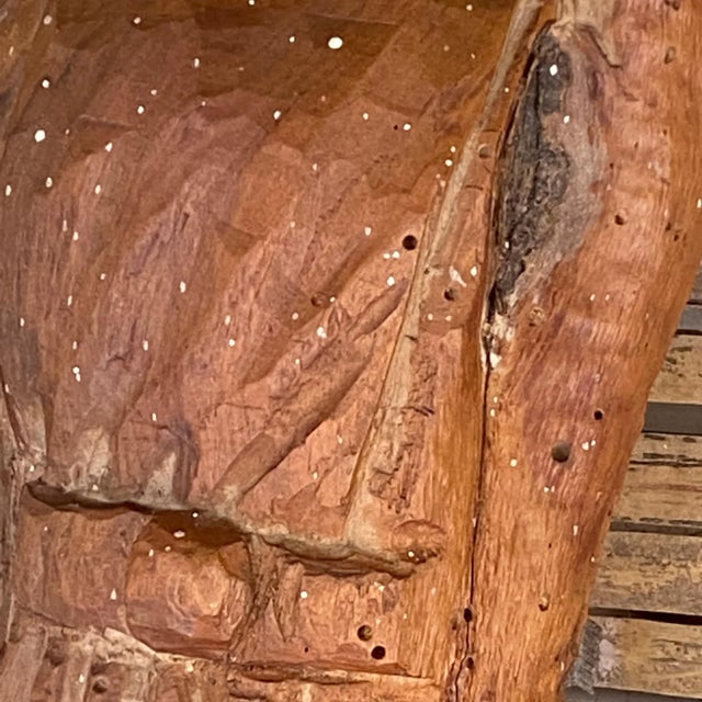 Sculpture in Wood, France, 1970s For Sale - Image 8 of 14