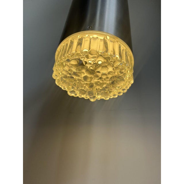 Brushed Metal Pendant Lamp by Staff Leuchten, Germany, 1970s For Sale - Image 12 of 16