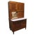 Brown American Oak Hoosier Kitchen Cabinet by Hudson Bros, 1920 For Sale - Image 8 of 8