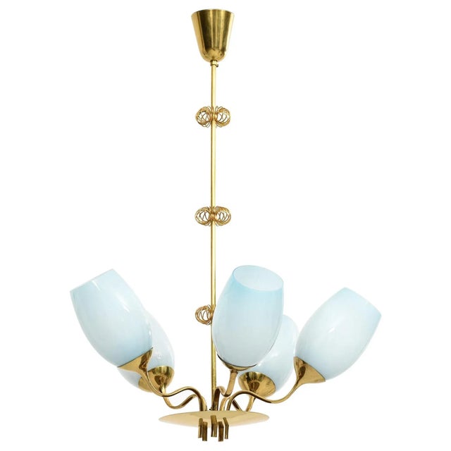 Model 9029 Ceiling Lamp by Paavo Tynell for Taito Oy, Finland For Sale - Image 13 of 13