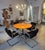 Brown Vintage Round Table by Osvaldo Borsani, 1950s For Sale - Image 8 of 9