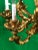 1990s Vintage Italian Hand Carved Eight Light Chandelier For Sale - Image 5 of 13