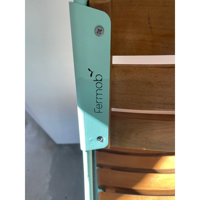 Pair of Fermob Outdoor Patio Surprising Chairs For Sale In Santa Fe - Image 6 of 6