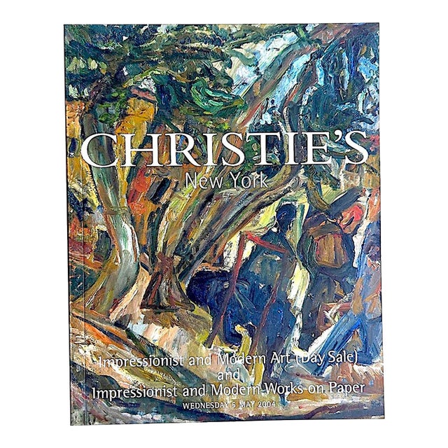2004 Christie's New York Catalog Impressionist and Modern Art(Day Sale) and Impressionist and Modern Works on Paper 5/5/04 For Sale