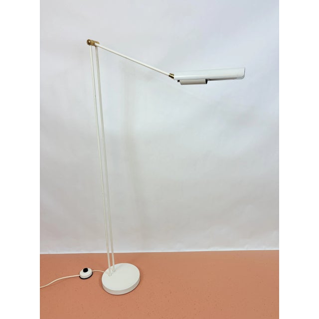 Vintage Floor Lamp in Metal, 1980s For Sale - Image 6 of 11