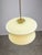 Mid-Century Modern Italian Brass and Green Glass Pendant Lamp For Sale - Image 14 of 18