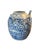 Chinese Antique Qing Dynasty Chinese Blue and White Porcelain Wedding / Water Jug For Sale - Image 3 of 11