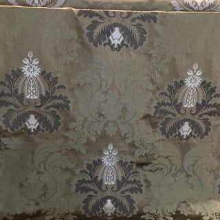 Oscar De La Renta Damask Fabric For Sale