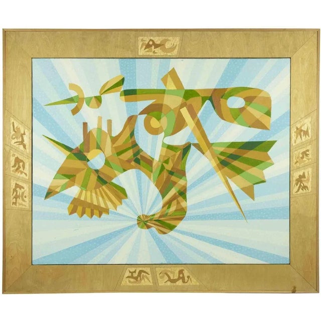 Leo Guida, Black and White, Oil on Canvas, 1970s For Sale - Image 4 of 4