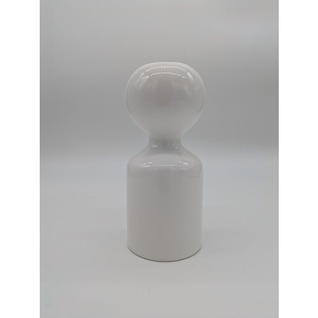 Ceramic Ceramic Candleholder Vases by Liisi Beckmann for Ceramiche Gabbianelli, Italy, 1960s, Set of 2 For Sale - Image 7 of 15