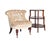 Late 20th Century Baker Furniture Tufted Velvet Slipper Chair For Sale - Image 5 of 6