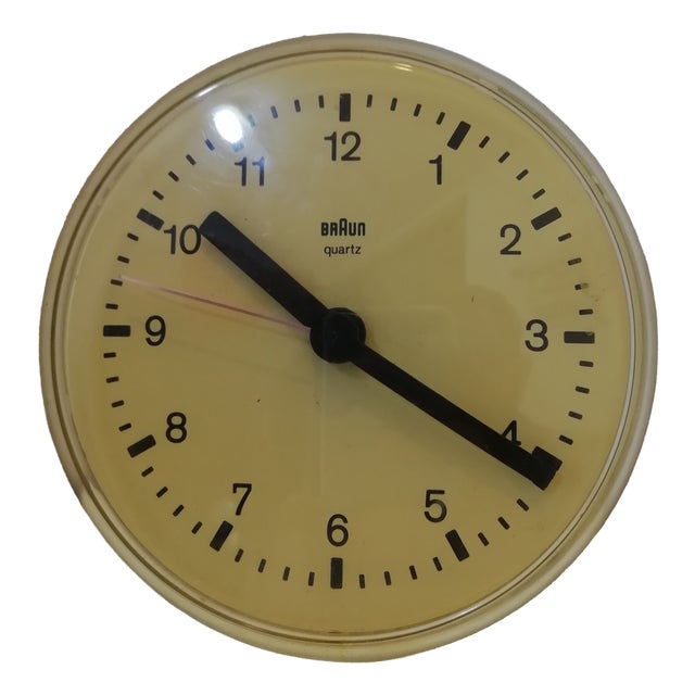 Wall Clock by Dietrich Lubs for Braun, Germany, 1979 For Sale
