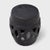 Contemporary Graphite Black Prosperity Garden Stool For Sale - Image 3 of 5