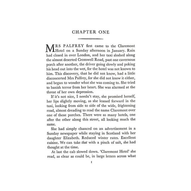 1970s "Mrs. Palfrey at the Claremont" Book 1971 Taylor, Elizabeth For Sale - Image 5 of 5