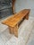 Wooden Side Table or Bench, 1950s For Sale - Image 18 of 18