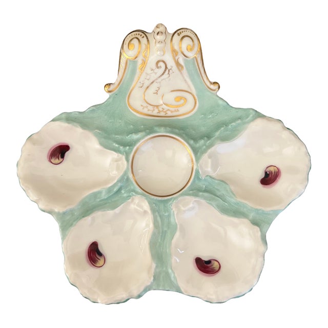 Limoge Oyster Plate for Haviland Co. For Sale