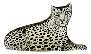 Large Mid-Century Modern Resin Leopard by Abraham Palatnik, Brazil, 1970s