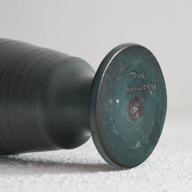 Blue Mid-Century Dutch Studio Pottery Goblets, 1960s, Set of 4 For Sale - Image 8 of 9