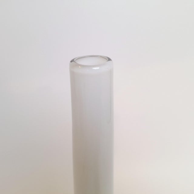 Glass Large Swedish Glass Vase by Bengt Orup for Johansfors Glasbruk, 1950s For Sale - Image 7 of 10