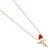 Sunset Heart Love Letter Gold Chain Necklace Let love glow like a sunset with the Sunset Heart Love Letter Gold Chain...