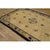 Textile 1900s Beige Floral Minimalist Deco Antique Peking Wool Knotted Small Rug For Sale - Image 7 of 10