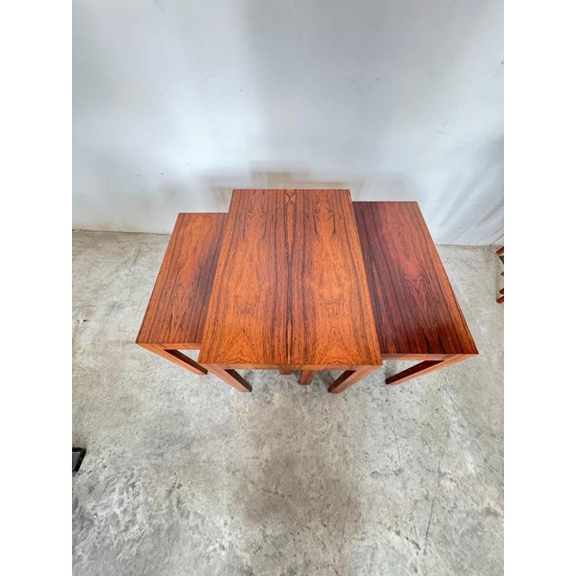 Mid-Century Nesting Side Tables from Renz, 1960s, Set of 3 For Sale - Image 8 of 12