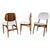 Mid-Century Modern Italian Walnut Wood Dining Chairs, 1950s, Set of 6 For Sale - Image 10 of 10